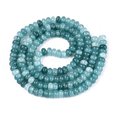 Glass Beads Strands GLAA-N059-5x8mm-01-1