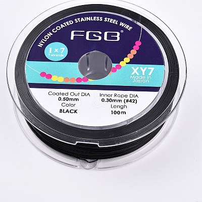 7-Strand Round Nylon Coated Steel Wire TWIR-T002-01A-04-1