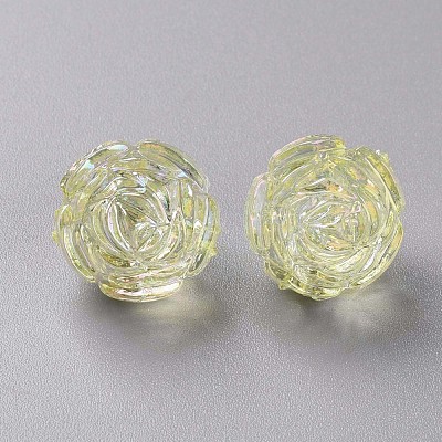 Transparent Acrylic Beads TACR-S154-31C-915-1