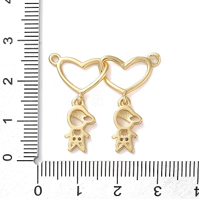 Brass Pave Cubic Zirconia Pendants KK-M287-04G-B-1