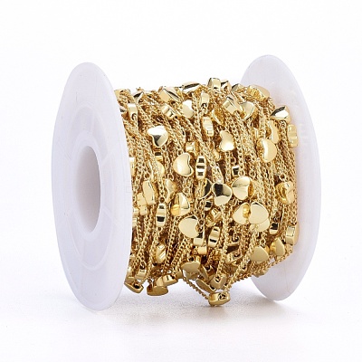 Handmade Brass Twisted Chains CHC-I006-06G-1