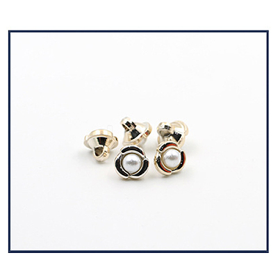 Plastic Shank Buttons BUTT-WH0012-18-1