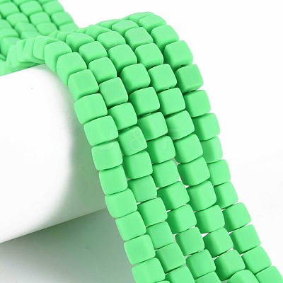 Handmade Polymer Clay Beads Strands CLAY-T020-09D-1