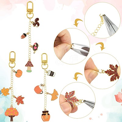 DIY Autumn Pendant Decorations Making Kit DIY-FS0010-33-1