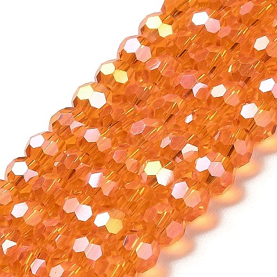 Transparent Glass Beads EGLA-A035-T6mm-B05-1