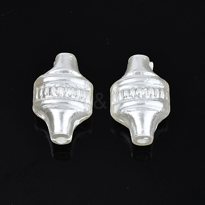 ABS Plastic Imitation Pearl Beads OACR-N008-132-1
