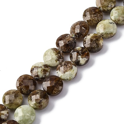 Natural Green Garnet Beads Strands G-C179-A32-03-1