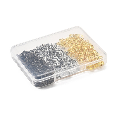 450Pcs 3 Colors Brass Wire Guardian and Protectors KK-FS0001-63-1