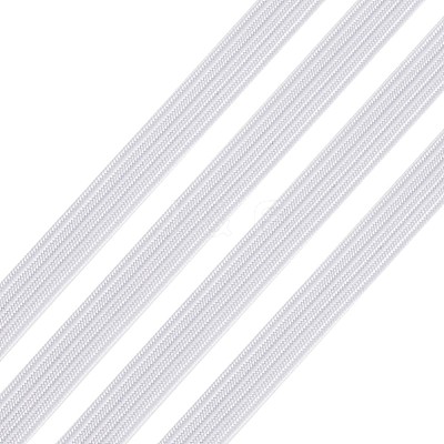 3/8 inch Flat Braided Elastic Rope Cord EC-R030-8mm-01-1