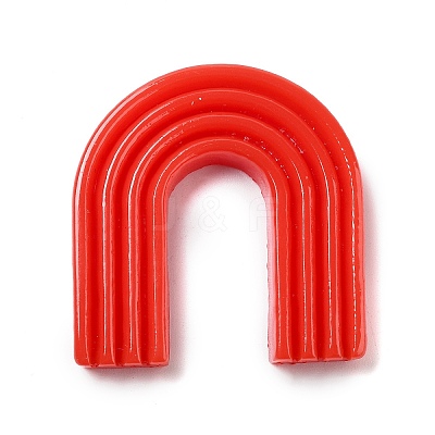 Opaque Resin Decoden Cabochons RESI-A034-01F-1