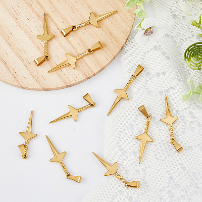 304 Stainless Steel Pendants STAS-UN0047-18-1