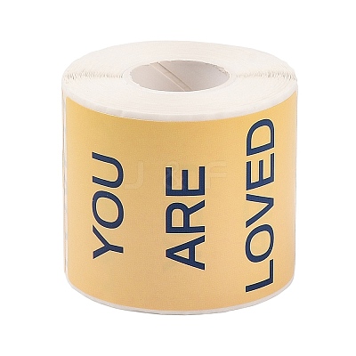 200Pcs Thank You Theme Stickers Roll DIY-M070-01E-1