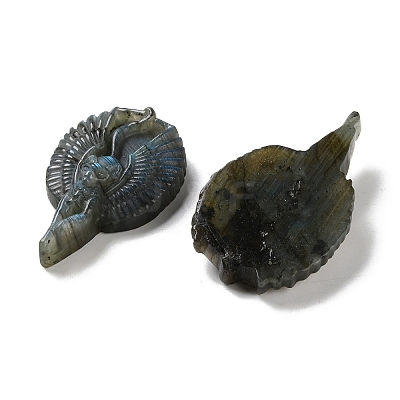 Natural Labradorite Cabochons G-I368-A06-1