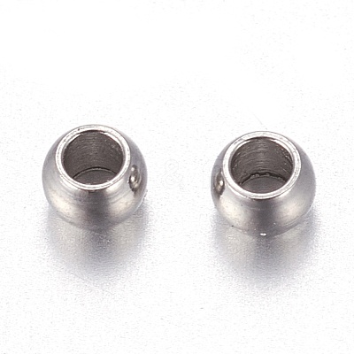 Tarnish Resistant 202 Stainless Steel Beads STAS-F170-07P-B-1