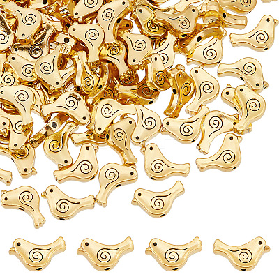 120Pcs Tibetan Style Alloy Beads TIBEB-NB0001-35-1