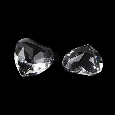 Transparent Glass Rhinestone Cabochons RGLA-B003-03B-20-1