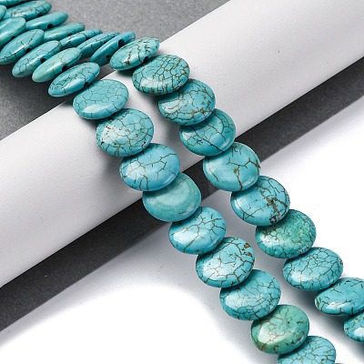 Natural Howlite Beads Strands G-F783-H03-01-1