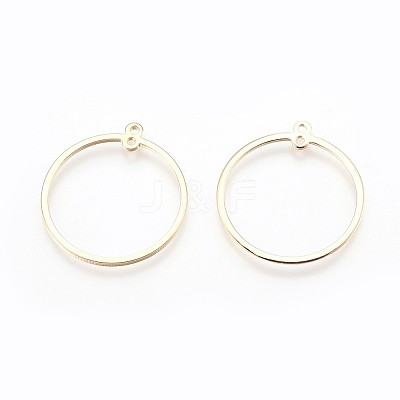 Brass Links connectors X-KK-T029-109G-1