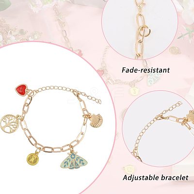 DIY Bracelets Making Kit DIY-GL0007-14-1