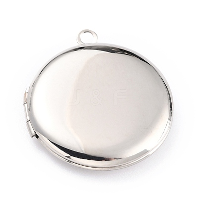Non-Tarnish 316 Stainless Steel Locket Pendants STAS-L258-003P-1