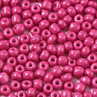 6/0 Glass Seed Beads SEED-S058-A-F421-1