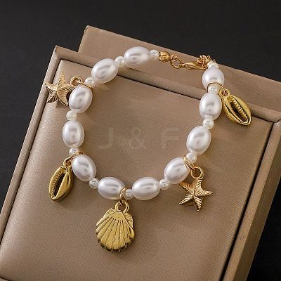 Alloy Charm Bracelets WG0FACA-01-1