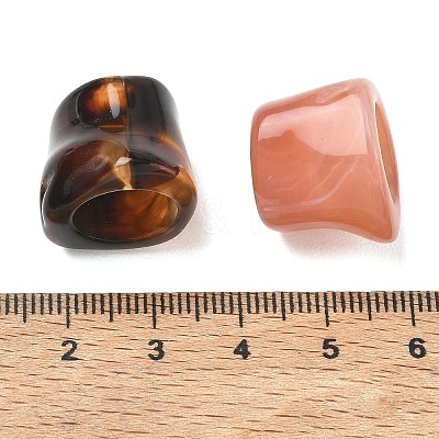 Nuggets Acrylic European Beads AC-CBA00C1-05-1