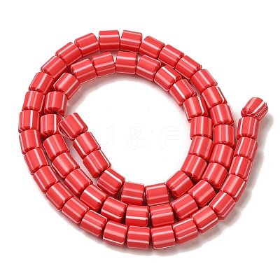 Polymer Clay Beads Strands CLAY-H006-01H-1