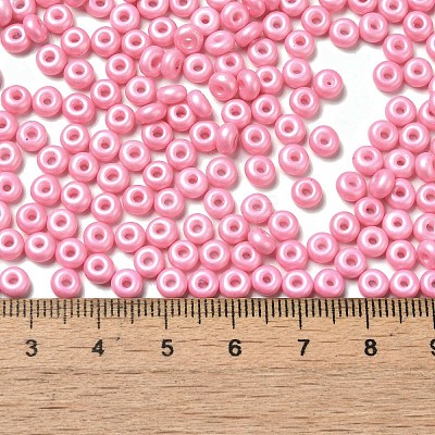Baking Paint Luster Glass Seed Beads X1-SEED-B001-04A-01-1