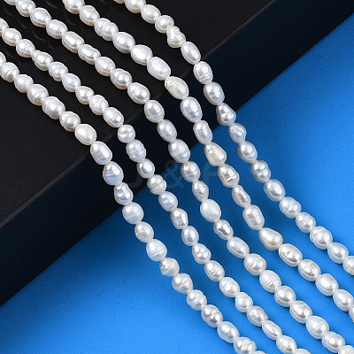 Natural Cultured Freshwater Pearl Beads Strands PEAR-N012-03B-1