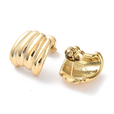 304 Stainless Steel Stud Earrings EJEW-H115-20G-1