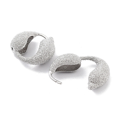 Brass Hoop Earrings KK-B082-21P-1