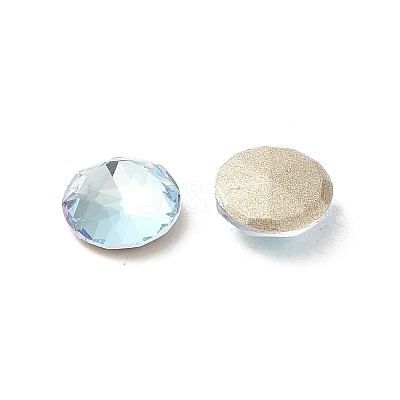 Glass Rhinestone Cabochons RGLA-P037-10A-D202-1