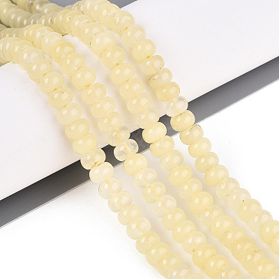 Dyed Natural White Jade Beads Strands G-T139-59A-15-1