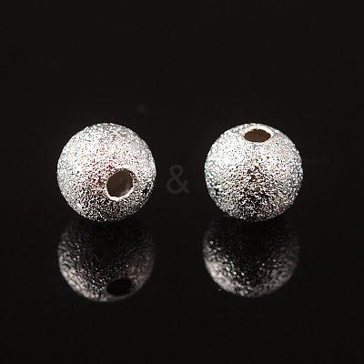 Brass Textured Beads EC248-S-1
