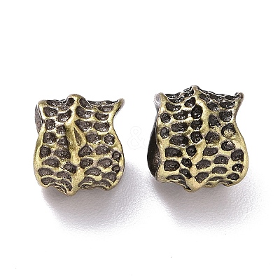 Tibetan Style Brass Beads X-KK-P214-01BAB-1