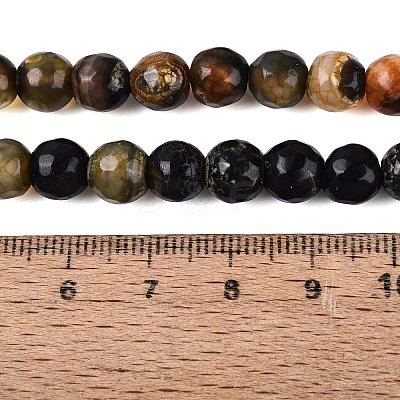 Natural Agate Beads Strands G-Q606-42A-05-1