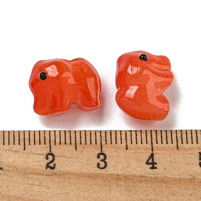 Handmade Transparent Glass Beads GLAA-N0028-01G-1