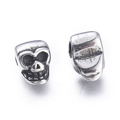 Halloween 304 Stainless Steel Beads STAS-M274-098AS-1