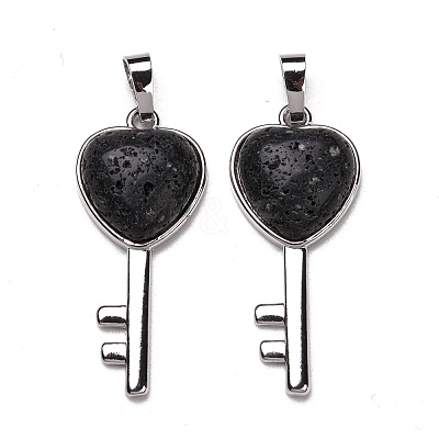 Natural & Synthetic Gemstone Pendants G-I321-06P-1