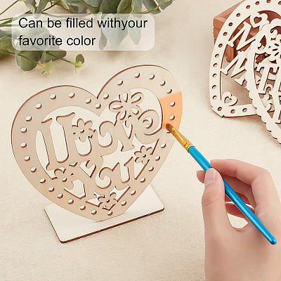 3 Sets 3 Style Density Board Display Decorations DJEW-CN0001-06-1