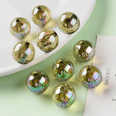 Transparent Acrylic Beads MACR-S370-B20-737-1