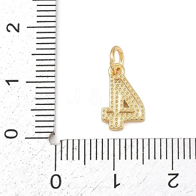 Brass Charms KK-G544-10G-04-1