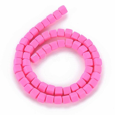 Handmade Polymer Clay Beads Strands CLAY-T020-09A-1