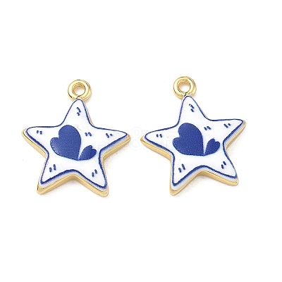 Printed Brass Pendants KK-CBA42CA-08G-01-1