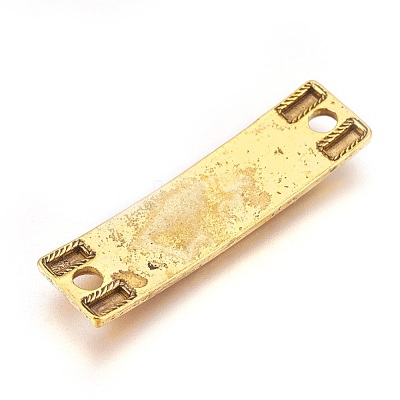 Tibetan Style Links connectors for Friendship TIBE-4270-AG-FF-1