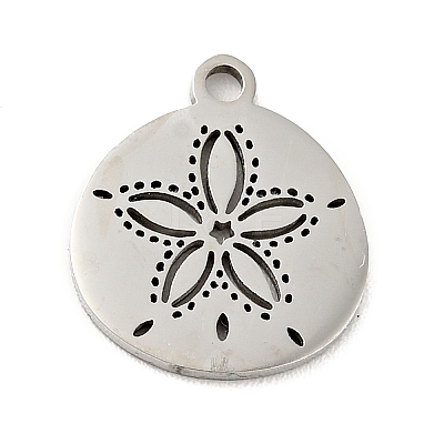 Non-Tarnish 201 Stainless Steel Pendants X-STAS-E015-04P-1