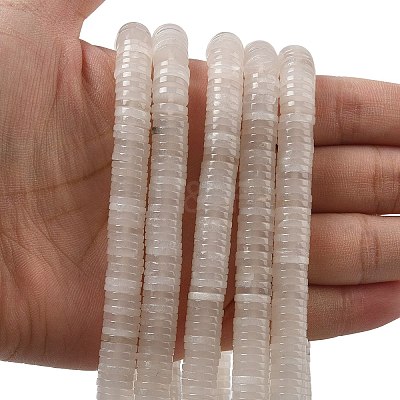Natural Quartz Crystal Beads Strands G-G329-B01-8x1mm-1