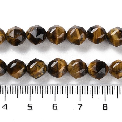 Natural Tiger Eye Beads Strands G-NH0021-A06-01-1