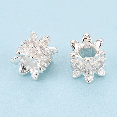 925 Sterling Silver Spacer Beads STER-T008-28S-1